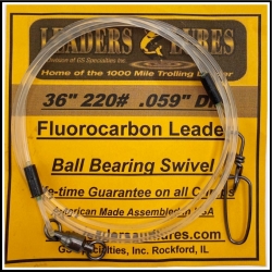 220# 36" Fluorocarbon Leader .059" Dia